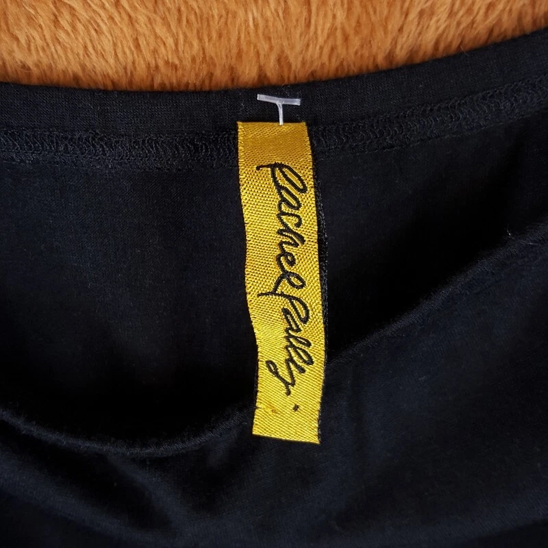 Mono para mujer RACHEL PALLY XS negro a rayas sin tirantes modal elástico Foto 4 de 4