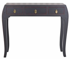 Konsolentisch Schwarz Wandtisch China Tischkonsole Chinesischer Hochzeitsschrank