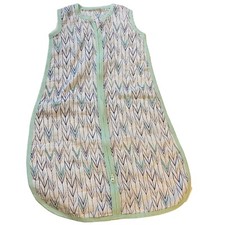 aden anais Sleeping Bag Small 0-6M Indigo Trail Muslin Wearable Blanket in Blue