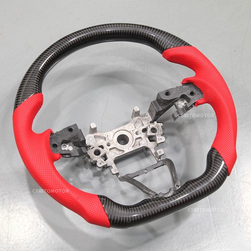 Carbon Fiber Sport Customized Steering Wheel for 2018-2020 Honda 10th Accord Red - Picture 5 of 8