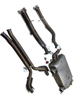 2004 - 2016 Aston Martin Db9 Oem Exhaust Muffler End Tail Pipe W Exhaust Pipes
