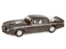 1976 Pontiac Firebird T/A "Barn Finds" Gray 1/64 Diecast Car - Auto World
