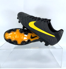 Nike Tiempo Legend IV ACC FG 454316-080 Elite US8 UK7 Black Men s Cleats Soccers