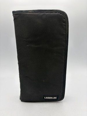 Vintage LASERLINE 24 CD DVD Flip Disc Holder Late 90s Soft Cover