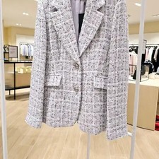 Lynn Lilac Tweed Jacket, Elegant, Suitable for Formal  Date Wear