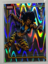 2026 Topps Chrome Marvel Comics #179 Tigra RayWave Refractor