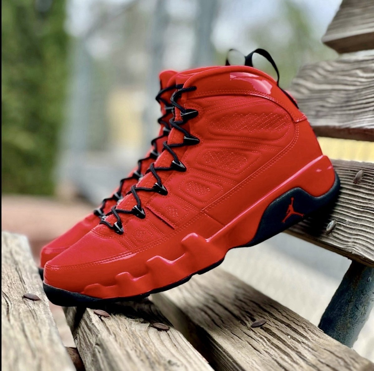 Size 10 - Jordan 9 Chile Red 195243487852| eBay