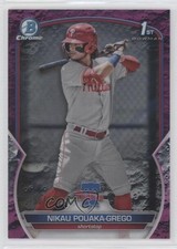 2023 Bowman Fuchsia Lunar Crater Refractor /199 Nikau Pouaka-Grego #BCP-89 0h7a