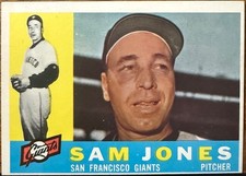 1960 Topps JONES - # 410A       WB          EX-MT or better