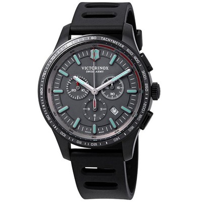 Brand New Victorinox Alliance Sport Chronograph Grey Dial Men's Watch 241818