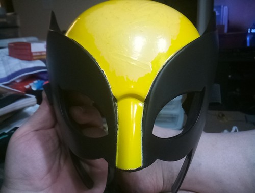 Wolverine Kostüm Plastikmaske für Erwachsene - Bild 1 von 7