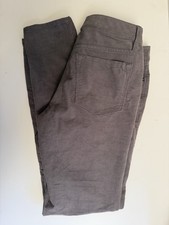 Ann Taylor Loft Pants Womens Size 2 Modern Skinny Grey Corduroy Xlnt  