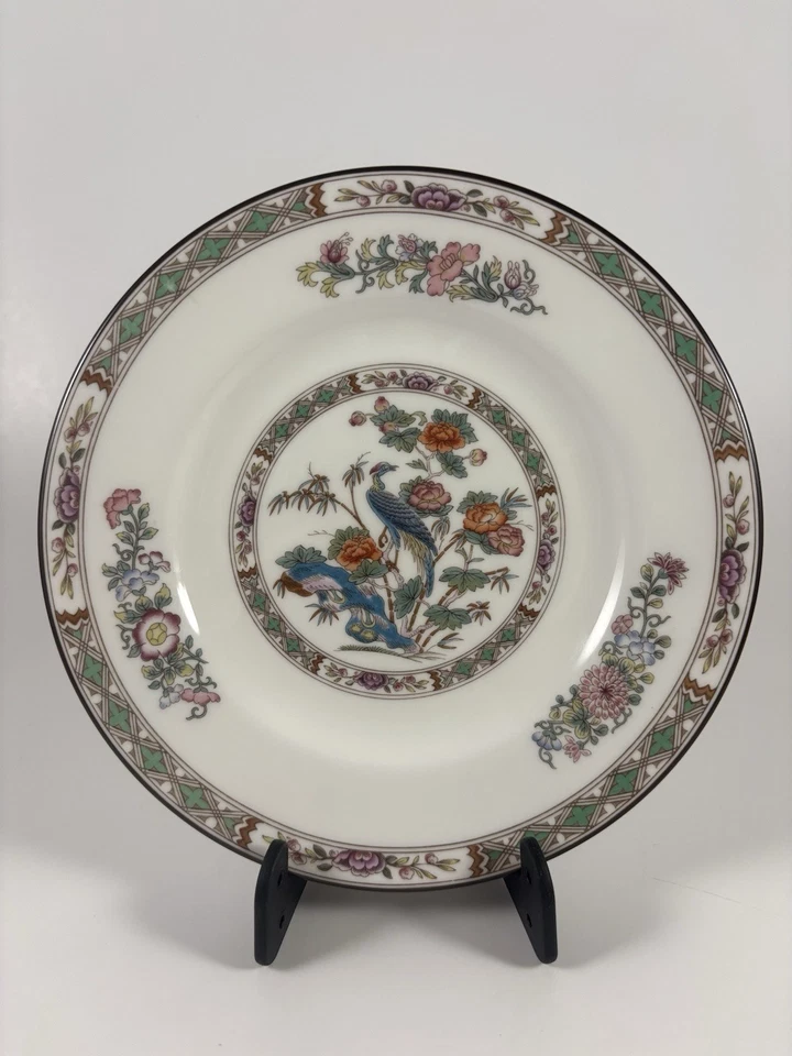 Grúa Kutani Wedgwood vintage descatalogada placa de 6 pulgadas (juego de 4) Foto 2 de 4