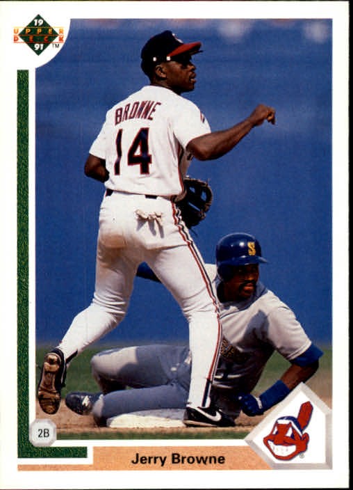 1991 Upper Deck #116 Jerry Browne - BB