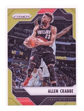 Allen Crabbe 2016-17 Panini Prizm Gold Prizm #03/10  BLAZERS