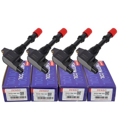 30520-PWA-003 Ignition Coil Set Fit Honda Civic Hybrid Jazz 02-08 1.3L Engine
