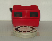 3D View Master. 25 Scheiben, Winnetou Feuerstein Pluto Donald usw.