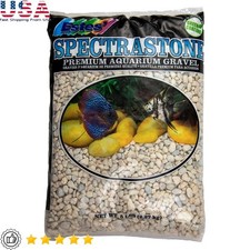White Aquarium Gravel Non-Toxic Durable Substrate Freshwater Marine Aquariums US