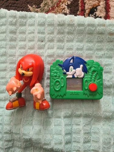 Vintage 2004 McDonalds SEGA Sonic The Hedgehog LCD HandHeld Game - WORKING