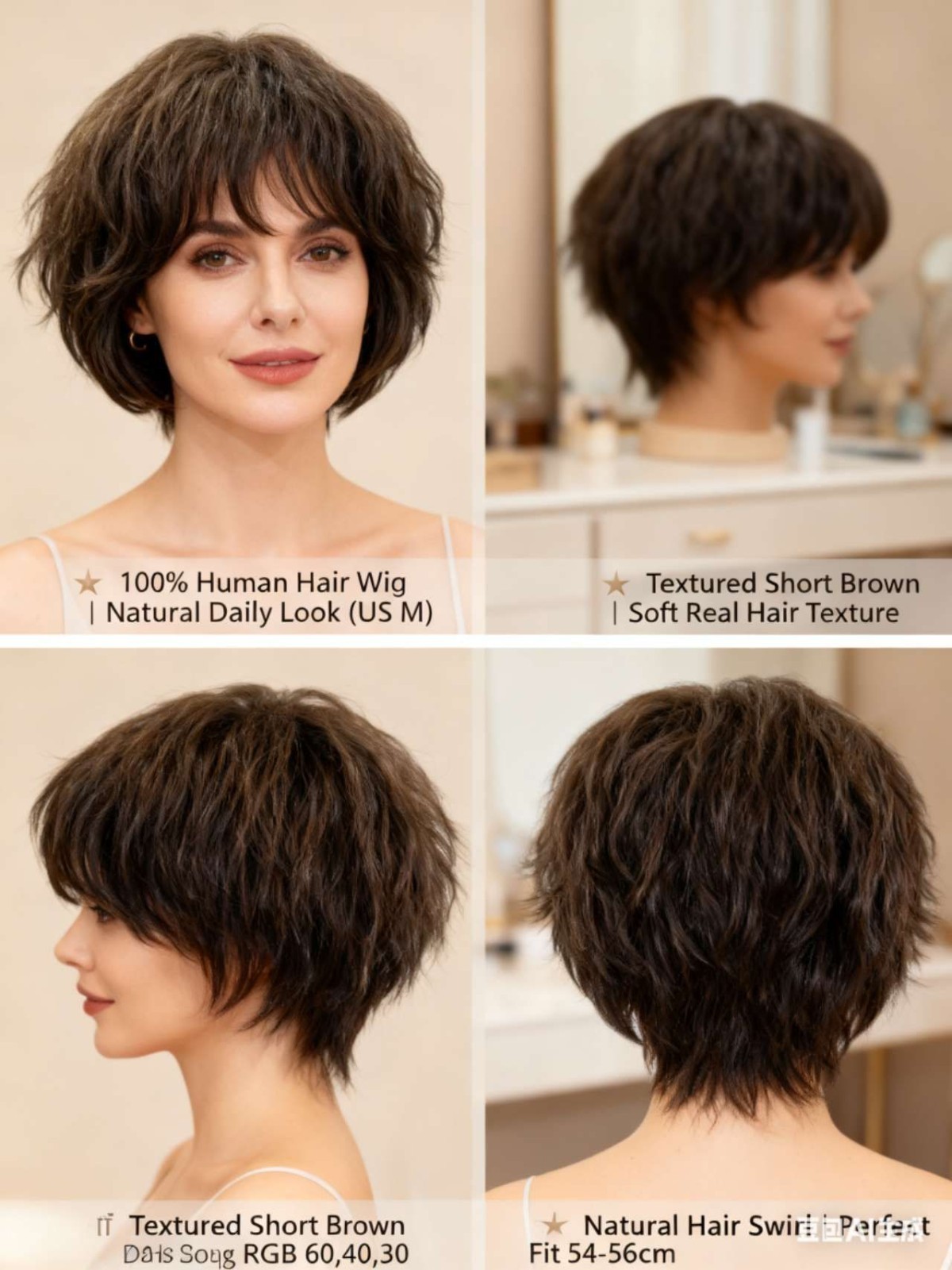Human Hair Wig Women