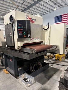 TIMESAVER LYNX 37MWT-D-60 37” Metal Wet Belt Sander 2016’ # 7149