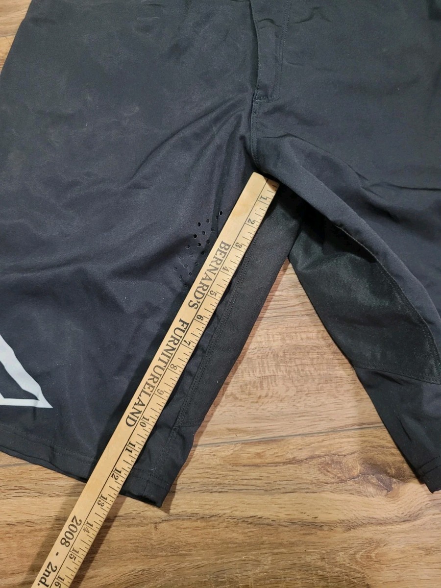 Fly Racing Radium Shorts 34 Black White Vented View 5