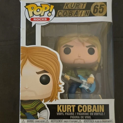 Funko Pop! Vinyl Rocks Kurt Cobain #65 Multicolor Vinyl Figure Standard