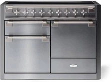 AGA Elise Series AEL481INSS 48" 5 Element Stainless Freestanding Induction Range