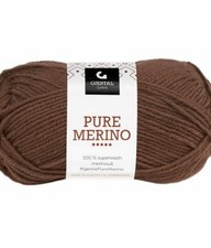 Merino wolle paket Espresso GJESTAL 12 Stück