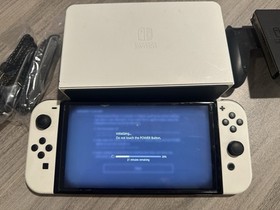 Nintendo Switch OLED Model HEG-001 Handheld Console - 64GB - White