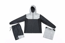 Men’s Performance 3-Piece Tracksuit Set (Jacket, Shorts & T-Shirt)