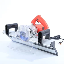Tile Bevel Cutter with Saw Cutter, 45 Degree 13000RPM 1200W High Strength Til...