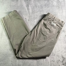 VTG Polo Ralph Lauren Andrew Pant Pleated Chino Mens 36/30 Olive Khaki read 