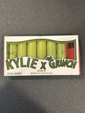 Kylie Cosmetics x The Grinch 6 Multicolor Lipstick Stick Set - Opened Box