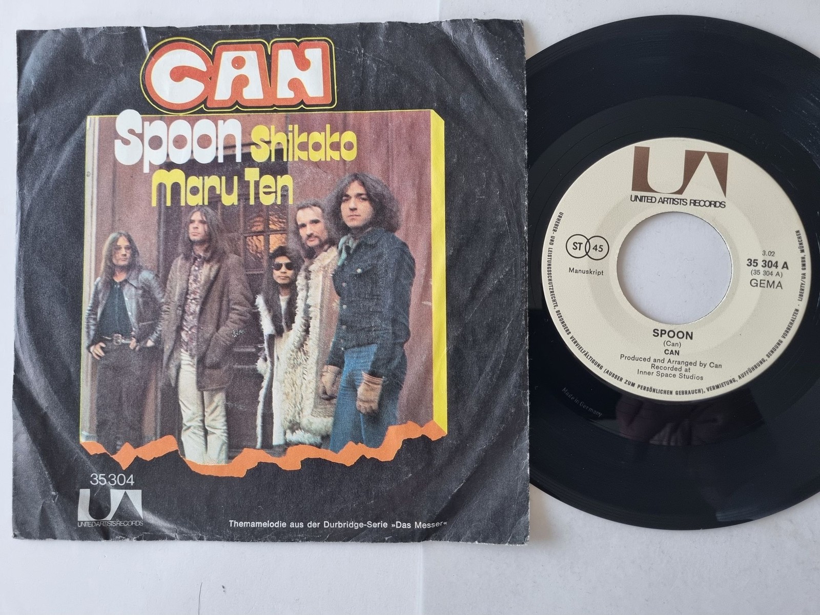CAN - Spoon 7'' Vinyl Germany/ BAD COVER