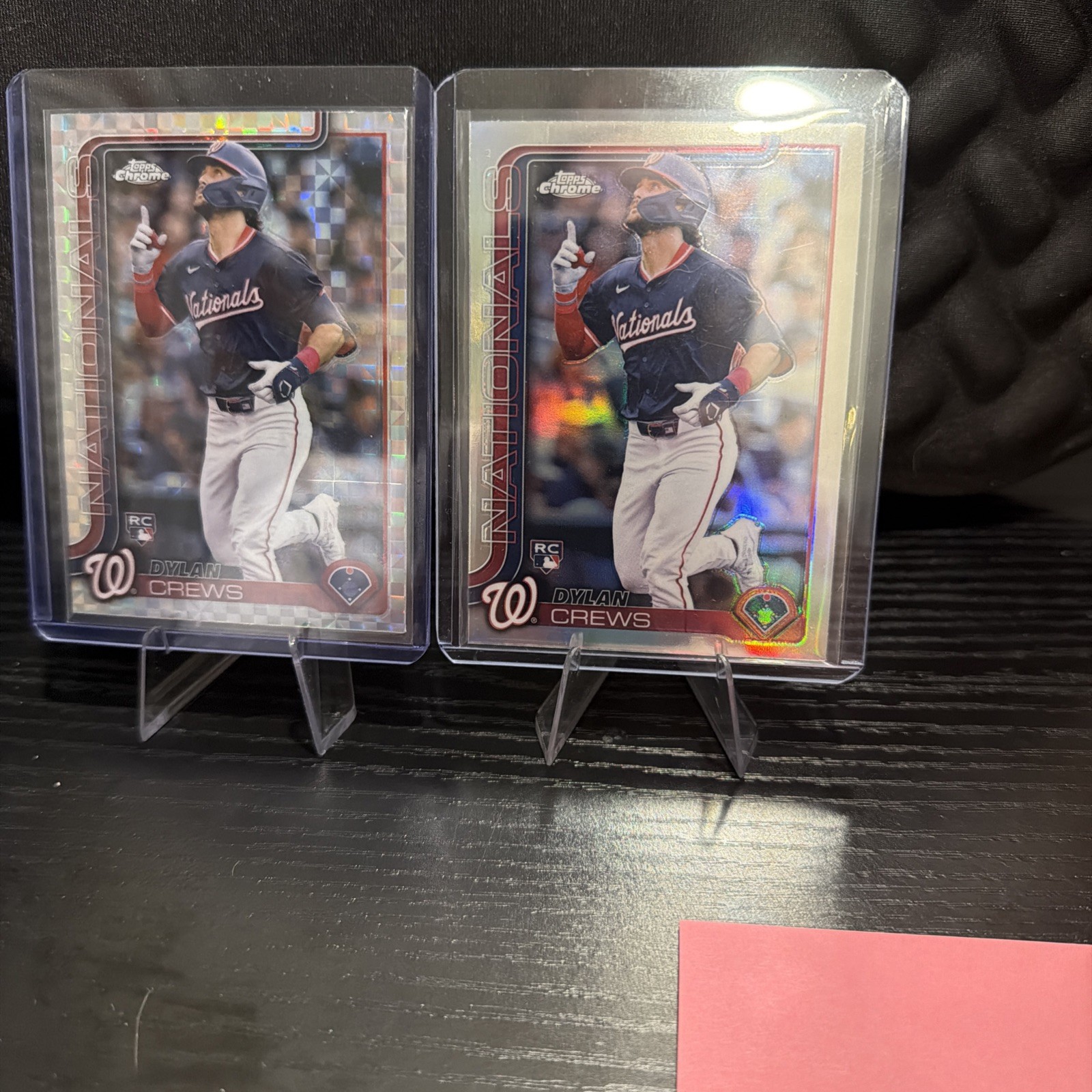 2025 Topps Chrome - Dylan Crews #146 Geometric Refractor (RC) 2 Refractors STEAL