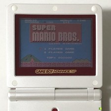 Game Boy Advance SP Famicom Color Boxed w/ Famicom Mini Super Mario