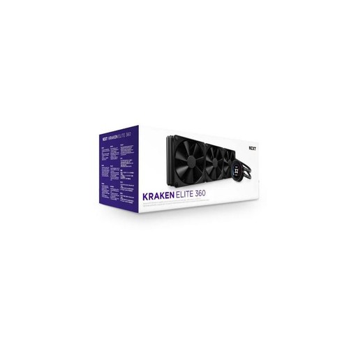 NZXT Kraken Elite 360 Processor All-in-one liquid cooler 12 cm Black 1 pc(s) - Picture 2 of 2