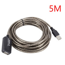 5/10/15/20M USB 2.0 Extension Cable High Speed Male to Female Active Repeater Wi