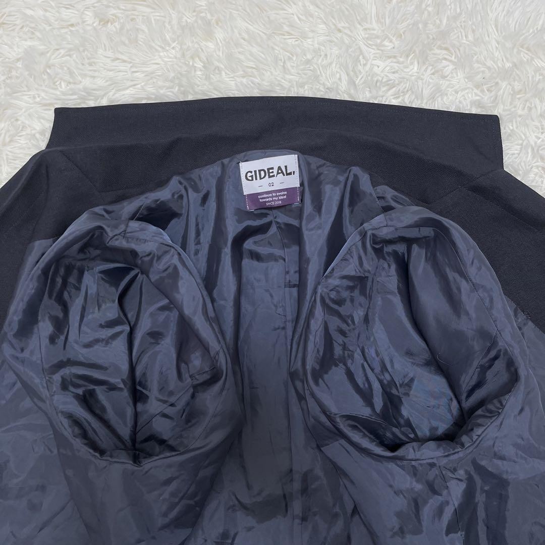 Gideal Double-Breasted Jacket Wide Pants Set-Up