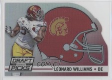 2015 Panini Prizm Collegiate Draft Picks Helmet Die-Cut Leonard Williams 14pi