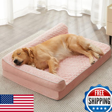 BFPETHOME Orthopedic Large Dog Bed Waterproof Sofa Removable Washable Cover