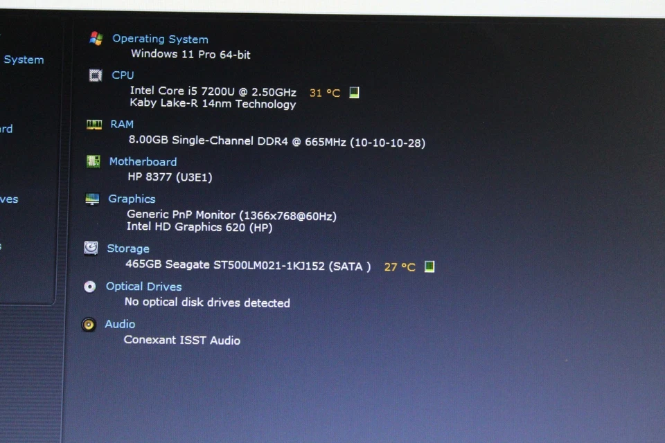 Cheap Bargain HP Probook 430 G5, 8GB ram, 500GB HDD, i5-7th GEN processor,... - Image 3 of 4