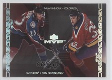 2000-01 Upper Deck MVP MVP Excellence Milan Hejduk Ivan Novoseltsev #ME4 0a1
