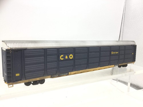 Walthers (?) Spur HO Thrall 89' Autotransporter Chessie System TTGX 700598 | Condition: Used