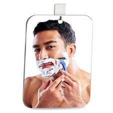 Shatterproof Shower Mirror Fogless for Shaving with Hook Medium 8x6 8"L x 6"W