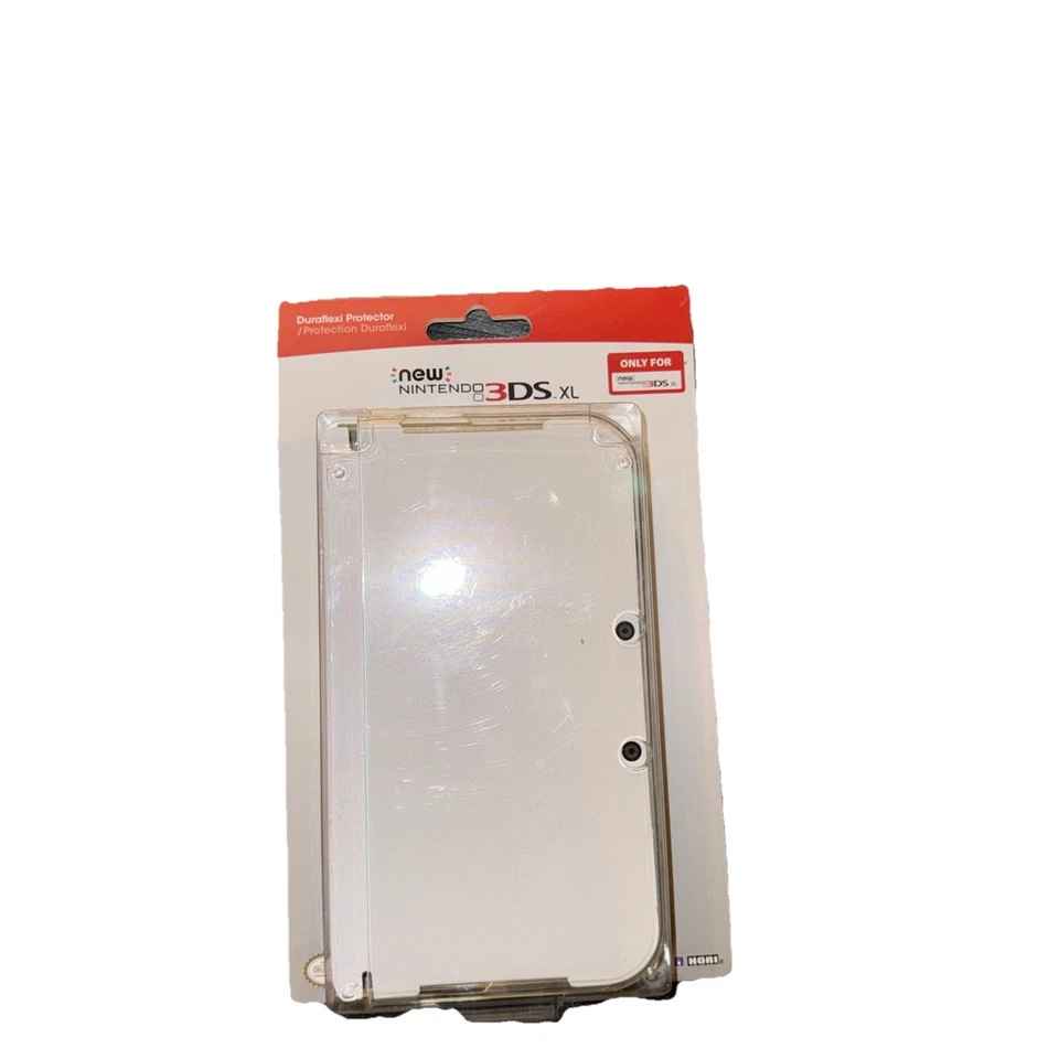 HORI Protective Clear Plastic Crystal Case Cover Hard Shell For Nintendo 3DS XL LL