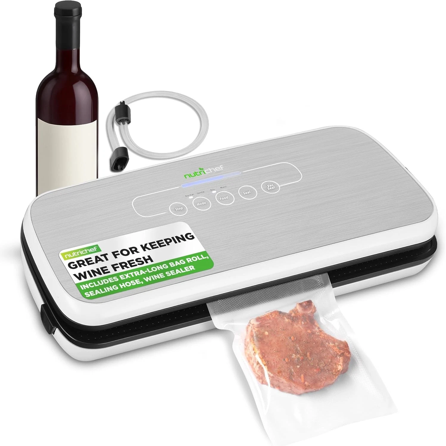 Nutrichef Automatic Food Vaccume Sealing System PKVS18SL
