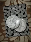 1916-45 Mercury Silver Dime Starter Set HE Harris Whitman Album - 11  Coins