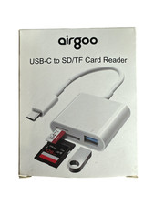 Airgoo Trail Camera 3-in-1 SD Memory Card Adapter w/ Dual Slots for iPhone iPad